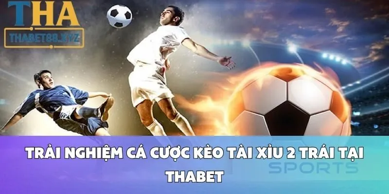 Trải Nghiệm Cá Cược Kèo Tài Xỉu 2 Trái Tại Thabet